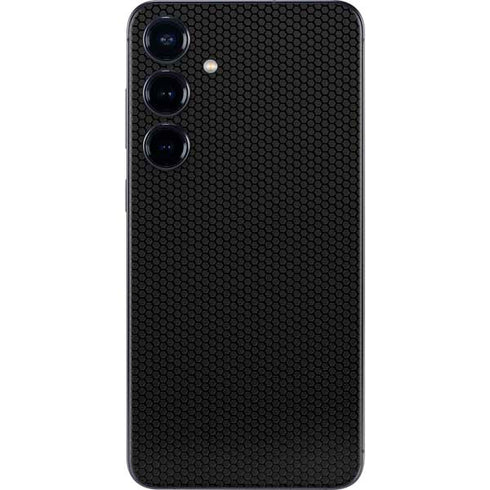 Specialty Vinyl Black Hex Texture Galaxy S25 Skin